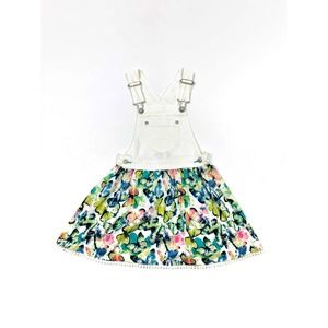 Jordache Girls Summer Overall White Size S/CH 6-6